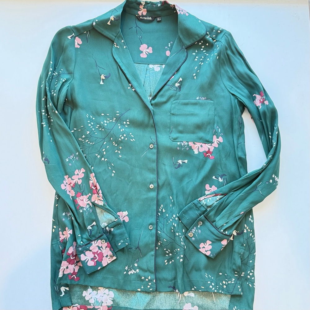 Massimo Dutti PJ style blouse